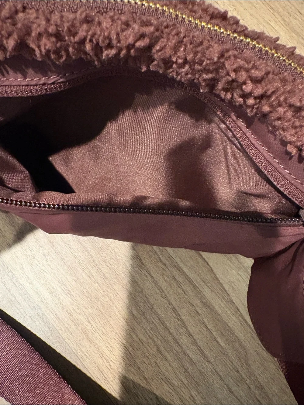 LULULEMON EVERYWHERE BELT BAG *FLEECE IN BURNT EARTH/Brown